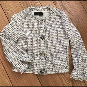 Zara Basic Chanel Inspired Jacket